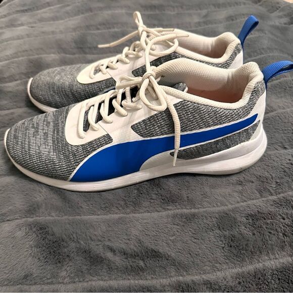 Puma Men's Styx Evo Grey & White Sneakers size 9 - Picture 3 of 9